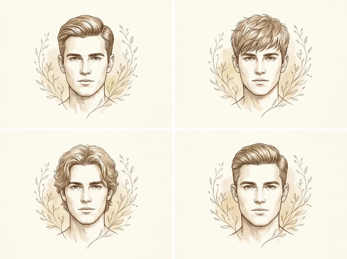 Corte de cabelo do noivo por 1 ano